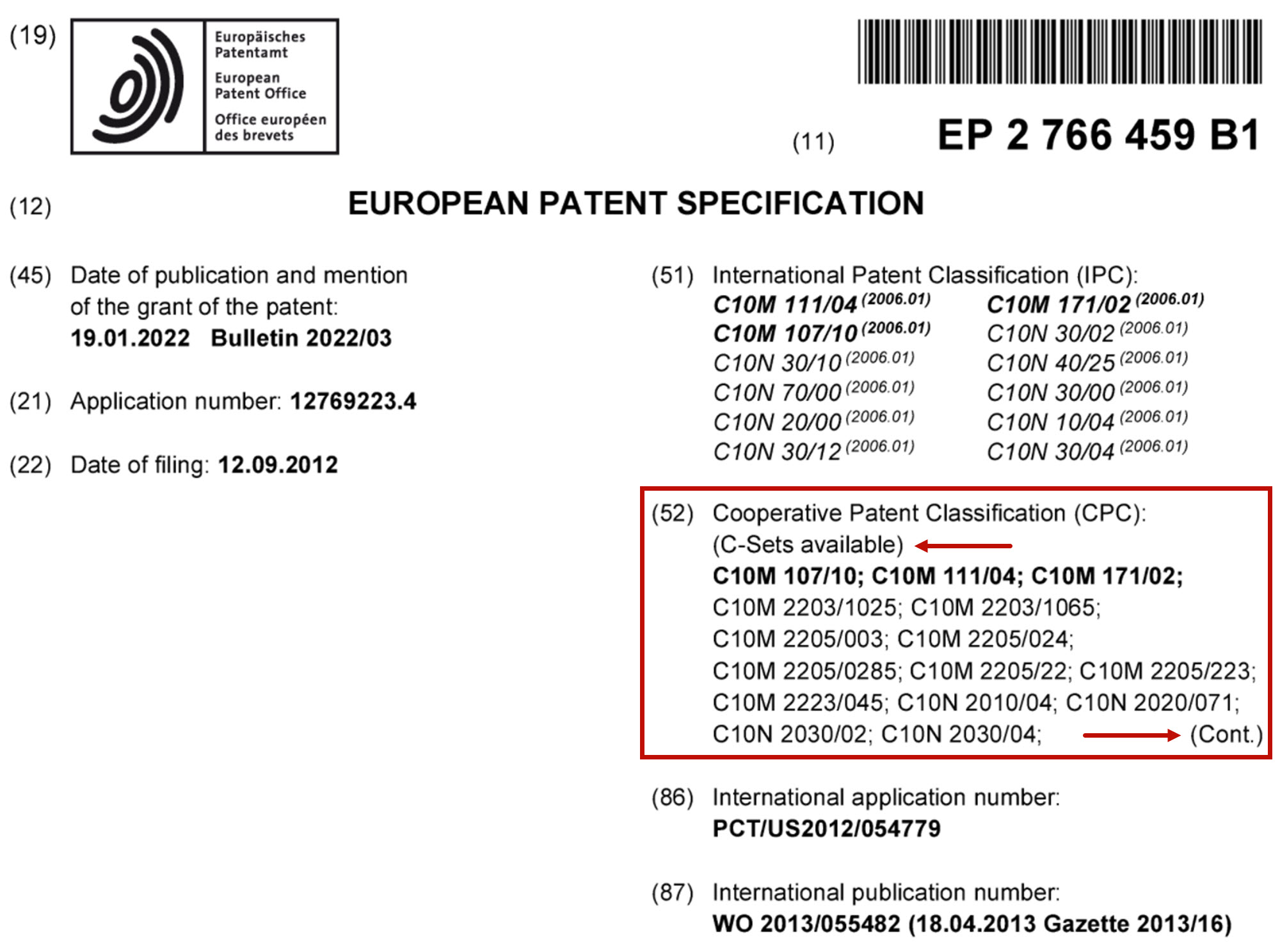 Bulletin 2011/46 - European Patent Office