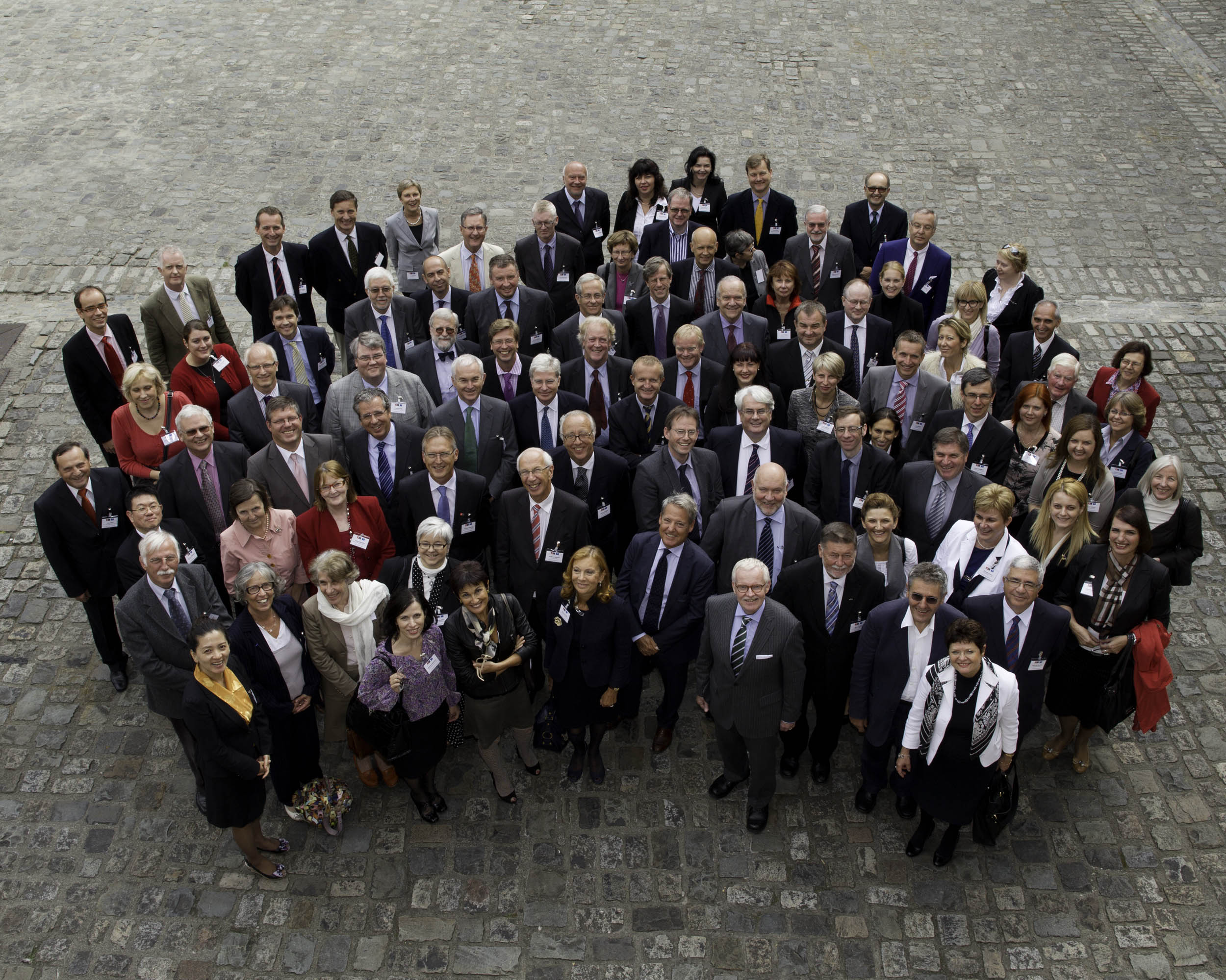 Les participants au 16e Colloque des juges européens de...